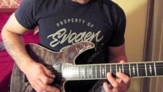 Protest the Hero  Harbinger Guitar Solo Cover [upl. by Aivatal680]