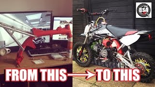 Red Baron x FiveO CRF50 88cc Project Build Log [upl. by Gerhardt]