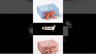 CHOOSE YOUR Gift 🎁 gift giftbox duet chooseyourgift money [upl. by Nnylear751]