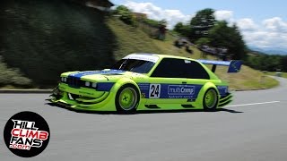 BMW E30 IRL  Erich Edlinger  Hill Climb Kitzeck 2009 spin  nearly crashes [upl. by Leahcimrej685]