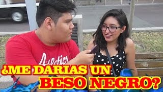 ¿ME DARÍAS UN BESO NEGRO  ¿COMO TE GUSTAN LOS BESOS  ENTREVISTA CALIENTE  Fzone 4 [upl. by Akcirre]