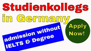 Studienkollegs in Germany  Study in Germany [upl. by Yllus]