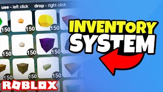 How to Make an INVENTORY SYSTEM  HowToRoblox [upl. by Kirred]