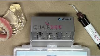 Technique Demonstration  ZestS CHAIRSIDE Denture Prep amp Polish Kit [upl. by Nednyl273]