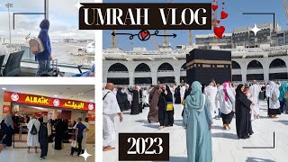 MY FIRST UMRAH 2023  Vlog  Makkah  Ziyarats [upl. by Cristiano]