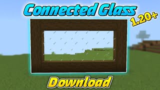 Connected Glass Texture Pack For Minecraft Pe 120 \\ Connected glass texture pack \\ Mcpe Gamer [upl. by Erving]