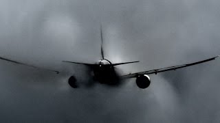 Emirates Boeing 777  making and busting clouds [upl. by Annirtak547]