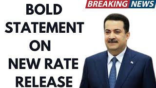 Bold Statement On New Rate Release Of Iraqi Dinar RV Today 2024🔥iraqi dinar news today🔥RV update [upl. by Yornoc]