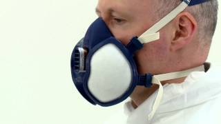 Fitting 3M™ 4000 Series MaintenanceFree Reusable Respirators [upl. by Deutsch508]