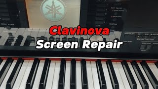 Yamaha Clavinova Screen repair [upl. by Harrie]