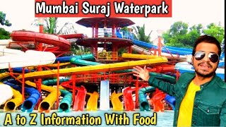 Suraj Waterpark Mumbai Thane  Entry Ticket amp Food Complete guide  Best Slides Wave Pool amp Resort [upl. by Aridatha]