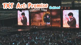 TXT Act Promise Concert Tour in Oakland 4K Fancam Full Concert [upl. by Eliason697]