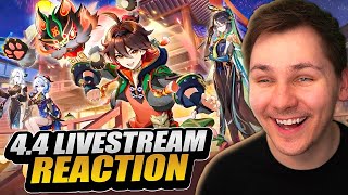 This Genshin Impact Update Is INSANE  44 LIVESTREAM REACTION [upl. by Canning]