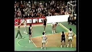 MOBILGIRGI VARESE VS REAL MADRID  FINALE COPPA CAMPIONI 1976 II TEMPO [upl. by Nancie]