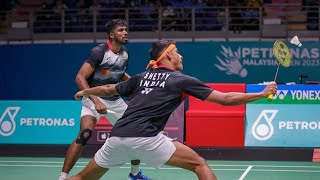 Satwiksairaj RANKIREDDYChirag SHETTY Vs KANG MinSEO Seung  BWF French Open MD Semi Finals Live [upl. by Dust861]