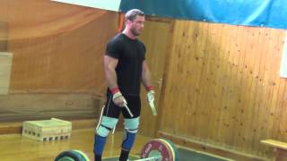 Klokov Dmitry  RUN with 190 kg  16072013 [upl. by Greenwald]