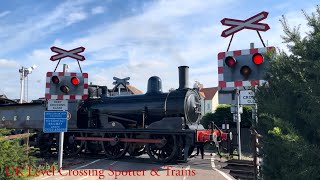 Sheringham Sweet Briar Lane Level Crossing Norfolk [upl. by Linette]