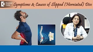 SLIPPED DISC Pain  StabbingBurning PAIN  DISC HERNIATION Symptoms DrSwati Bhat Doctors Circle [upl. by Cornelie]