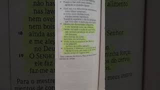 quot  faz me andar em lugares altosquot Habacuque 3 17 19 Confia em Deus Ele tem o melhor sempre [upl. by Yeleek]