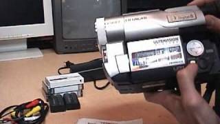 Rare Hitachi Digital8 camcorder review amp test [upl. by Gridley]