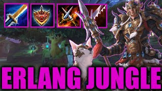 Setting The Pace of The Game with Erlang Shen Jungle  Smite Masters Ranked [upl. by Tarton70]