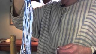 How to Tie Tzitzit [upl. by Vanhomrigh77]