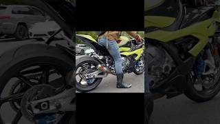 BMW M1000RR Cold Start and Morning Ride with Akrapovic Exhaust shorts bmwriders eurospeed [upl. by Adala]