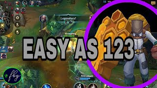 Top Lane Singed Insane Gameplay  Wild Rift [upl. by Ronyar]