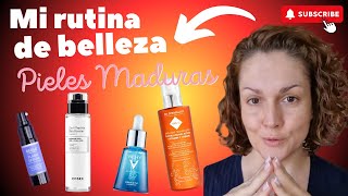 Mi RUTINA FACIAL para PIELES MADURAS y mis Consejos de Skincare [upl. by Lahsiv]