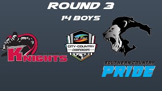 Round 3 Pride vs Knights Oztag 14 Boys City v Country Championships [upl. by Aneras]