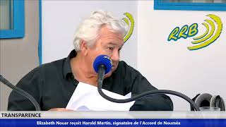 Harold Martin signataire de lAccord de Nouméa [upl. by Ahtnamys]