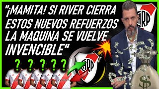 ¡BOMBAZOS Estos son LOS NUEVOS REFUERZOS que RIVER PLATE esta BUSCANDO  Mercado de Pases River [upl. by Isabeau]