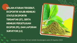 Regulasi ekspor kratom hadirkan kepastian hukum dorong ekonomi nasional [upl. by Oiramad]