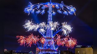 Le Feu d’artifice à Paris 14 juillet 2021￼ [upl. by Eicyak]