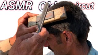 ASMR Fast Hair Cutting With Barber Old ASMR [upl. by Liagaba]