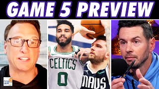 NBA Finals Celtics vs Mavs Game 5 Preview  JJ Redick amp Tim Legler [upl. by Amyas]