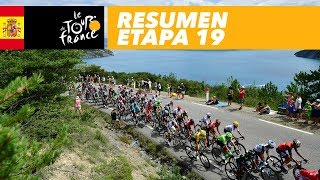 Resumen  Etapa 19  Tour de France 2017 [upl. by Anividul]