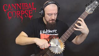 CANNIBAL CORPSE  quotFrantic Disembowelmentquot on bass [upl. by Lletnuahs]