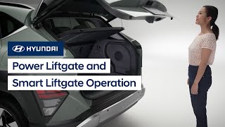 Power Liftgate and Smart Liftgate Operation for ccNC Touchscreens  Hyundai [upl. by Sanborn]