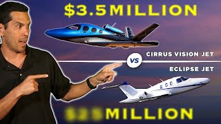 CIRRUS VISION JET vs ECLIPSE JET Which Should I Buy [upl. by Modern]