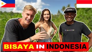 This FILIPINO LANGUAGE Is Spoken In INDONESIA 🇵🇭🇮🇩 Bisaya in Bali [upl. by Enitsua364]