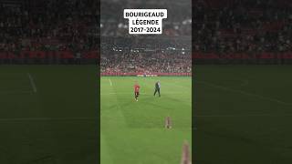 BOURIGEAUD LÉGENDE DU STADE RENNAIS 20172024 ❤️🖤 football staderennais footballshorts [upl. by Dnalsor176]