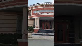 Jaipur national University main campus  admin block  jaipurnationaluniversity jnuvlog shorts [upl. by Attenaj]