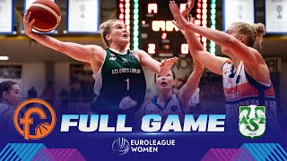 Beretta Famila Schio v AZS UMCS Lublin  Full Basketball Game  EuroLeague Women 202324 [upl. by Jorrie404]