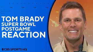 Tom Brady Press Conference after winning Super Bowl LV  CBS Sports HQ [upl. by Nod]