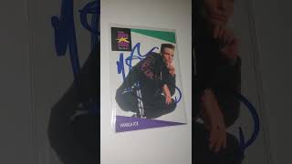 VANILLA ICE AUTOGRAPH CARD 90s [upl. by Furlong]