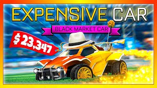 Using the Most Expensive car in Rocket League [upl. by Derrick]