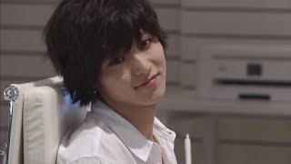 山﨑賢人 Yamazaki Kento  L Lawliet scenes [upl. by Huoh]