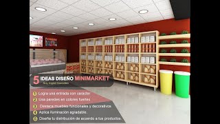 ideas minimarket design decor remodelaciones architecture bodegas en casa ingridgonzales [upl. by Legir]