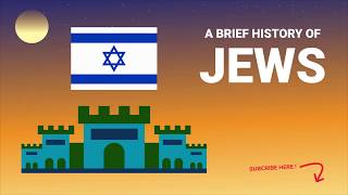 History of Jews in 5 Minutes  Animation [upl. by Eenerb]